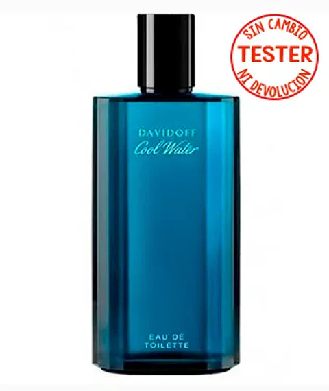 COOL WATER MEN EDT 125 ML (TESTER-PROBADOR)- DAVIDOFF