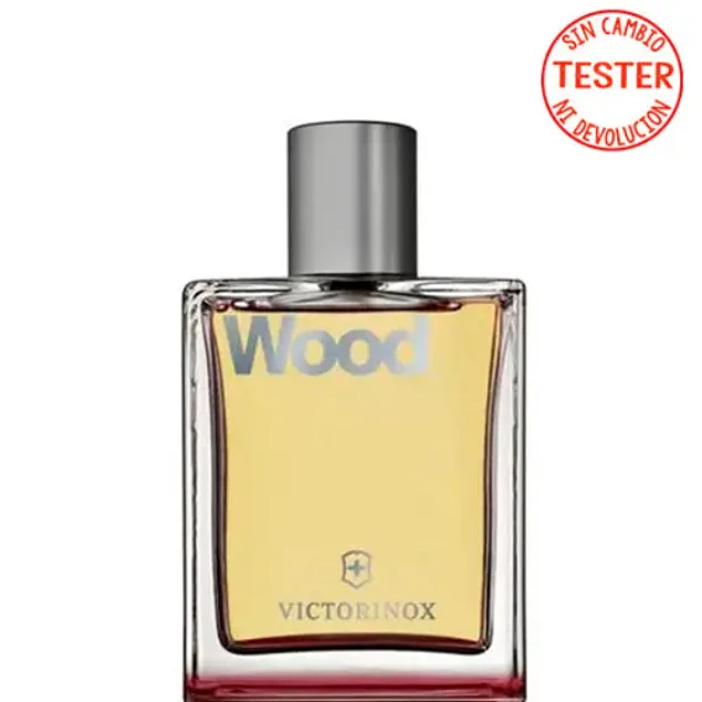 VICTORINOX WOOD HOMME EDT 100 ML (TESTER-PROBADOR) - VICTORINOX SWISS ARMY