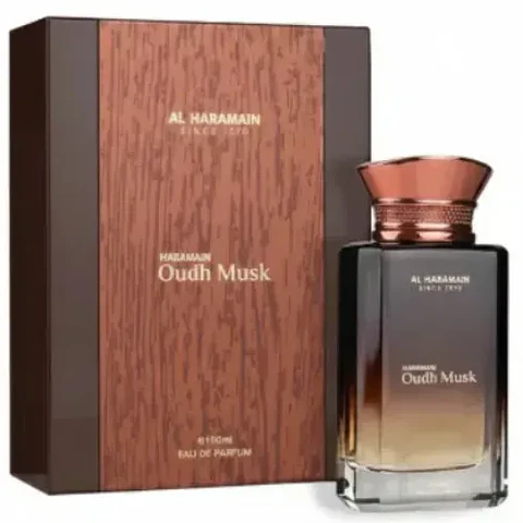HARAMAIN OUDH MUSK EDP 100 ML UNISEX - AL HARAMAIN (INSPIRADO EN OUD WOOD DE TOM FORD)