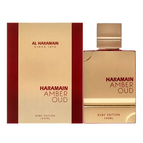 HARAMAIN AMBER OUD RUBY EDITION EDP 100 ML UNISEX - AL HARAMAIN (INSPIRADO EN BACCARAT ROUGE 540)