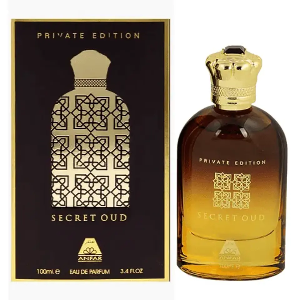 SECRET OUD EDP 100 ML UNISEX - ANFAR (INSPIRADO EN OUD WOOD) 1