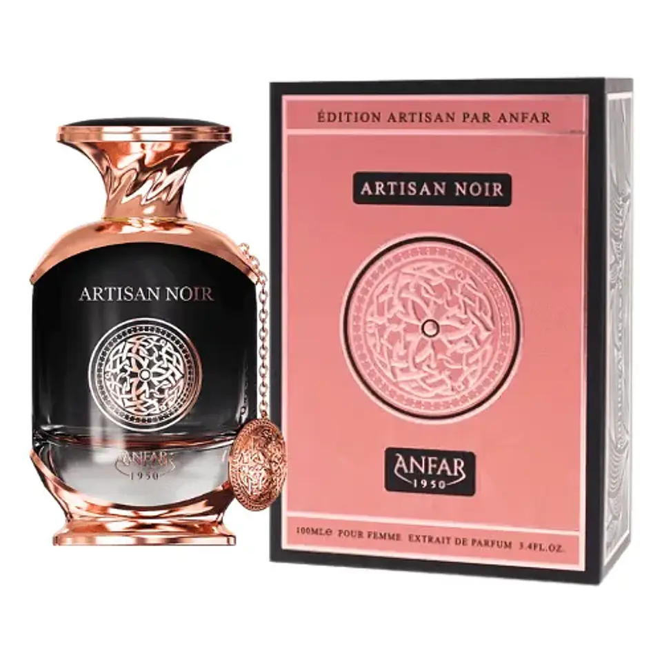 ARTISAN NOIR EXTRAIT DE PARFUM 100 ML FOR WOMAN - ANFAR 1950 (INSPIRADO EN BLACK OPIUM) 1
