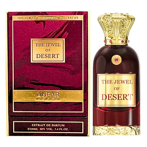 THE JEWEL OF DESERT EXTRAIT DE PARFUM 100 ML FOR WOMEN - ANFAR LONDON (INSPIRADO EN KIRKÈ DE TIZIANA TERENZI