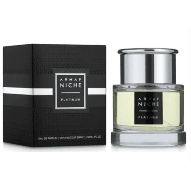 NICHE PLATINUM EDP 90 ML -  ARMAF (INSPIRADO EN SAFANAD PARFUMS)