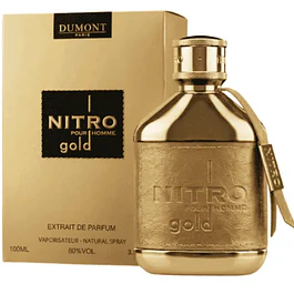 NITRO GOLD DUMONT EDP 100 ML  -  DUMONT (INSPIRADO EN VALENTINO UOMO BORN IN ROMA)