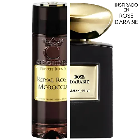  ROYAL ROSE MOROCCO EDP 100 ML FOR WOMEN- CHKOUDRA PRIVATE BLEND (INSPIRADO EN ROSE D'ARABIE)