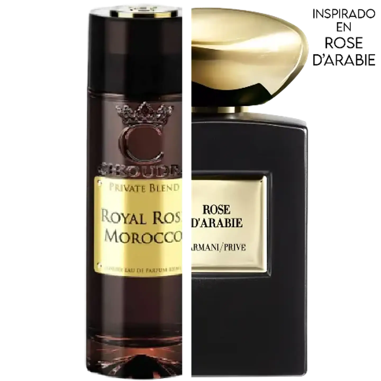  ROYAL ROSE MOROCCO EDP 100 ML FOR WOMEN- CHKOUDRA PRIVATE BLEND (INSPIRADO EN ROSE D'ARABIE) 2