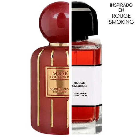SCARLET MUSK EDP 100 ML UNISEX - FLAVIA (INSPIRADO EN ROUGE SMOKING)
