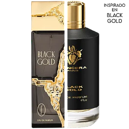  BLACK GOLD EDP 100 ML FOR MEN  -  FLAVIA (INSPIRADO EN BLACK GOLD)