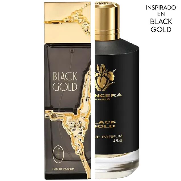  BLACK GOLD EDP 100 ML FOR MEN  -  FLAVIA (INSPIRADO EN BLACK GOLD)