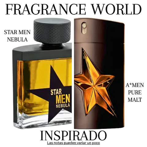 STAR MEN NÉBULA 100 ML - FRAGRANCE WORLD - (A*MEN PURE MALT)