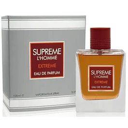 SUPREME L’HOMME EXTREME EDP 100 ML - FRAGRANCE WORLD - (INSPIRADO EN L'HOMME IDÉAL EXTRÊME)