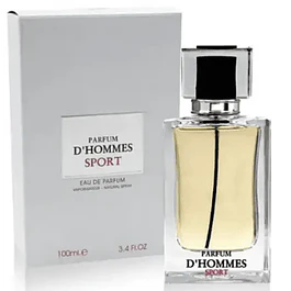 PARFUM D´HOMMES SPORT EDP 100 ML - FRAGRANCE WORLD - (INSPIRADO EN 8 ELEMENT SPORT DE FABERLIC)