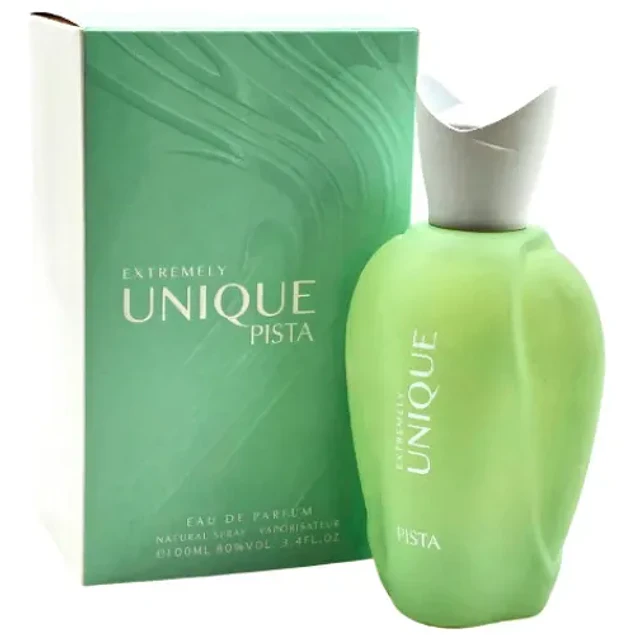 EXTREMELY UNIQUE PISTA EDP 100 ML UNISEX - FRAGRANCE WORLD - (INSPIRADO EN YUM PISTACHIO GELATO)