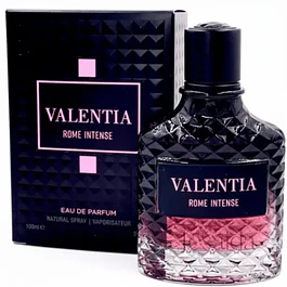 VALENTIA ROME INTENSE EDP 100 ML UNISEX - FRAGRANCE WORLD - (INSPIRADO EN BORN IN ROMA INTENSE)