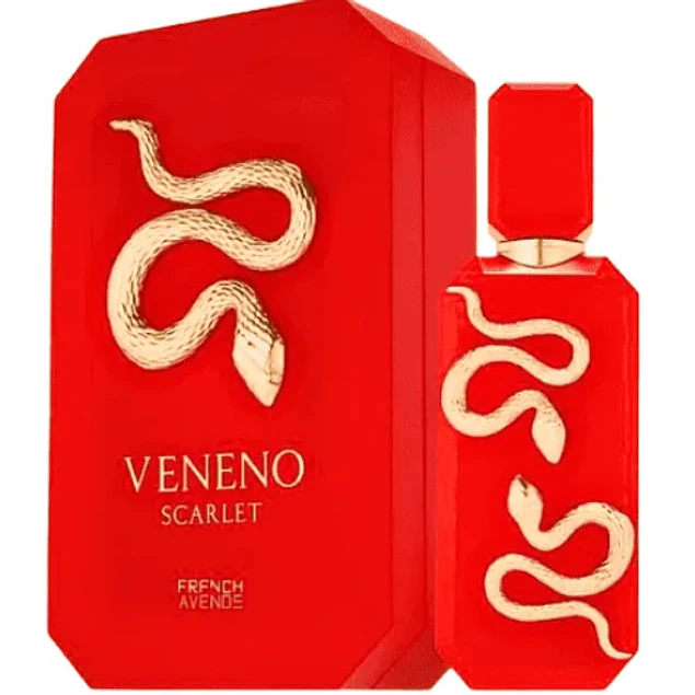 VENENO SCARLET EXTRAIT DE PARFUM 100 ML UNISEX - FRENCH AVENUE - (INSPIRADO EN VENOM INCARNAT)