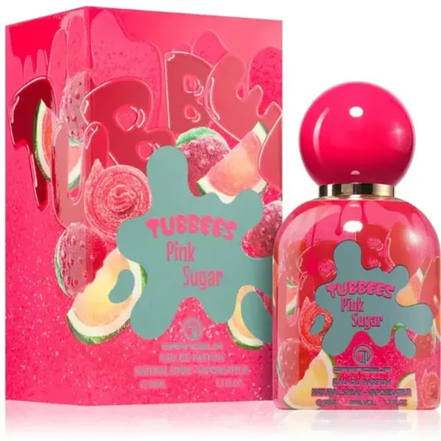 TUBBEES PINK SUGAR EDP  50 ML UNISEX - GRANDEUR (INSPIRADO EN DELICIOUS COTTON CANDY)