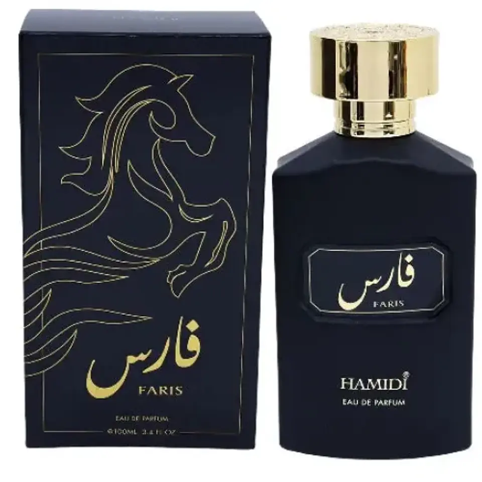 FARIS EDP 100 ML - HAMIDI (INSPIRADO EN AMBER OUD GOLD) 1