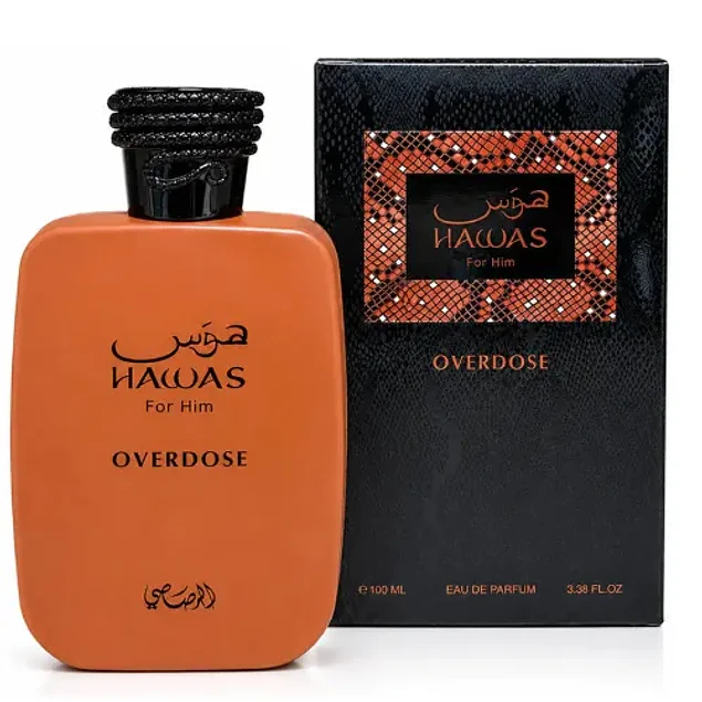 HAWAS OVERDOSE 100 ML FOR MEN - RASASI (INSPIRADO EN ALTHÄIR)