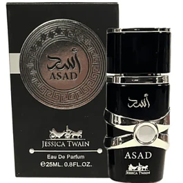 ASAD BLACK EDP 25 ML  FOR MEN - JESSICA TWAIN (INSPIRADO EN SAUVAGE ELIXIR)