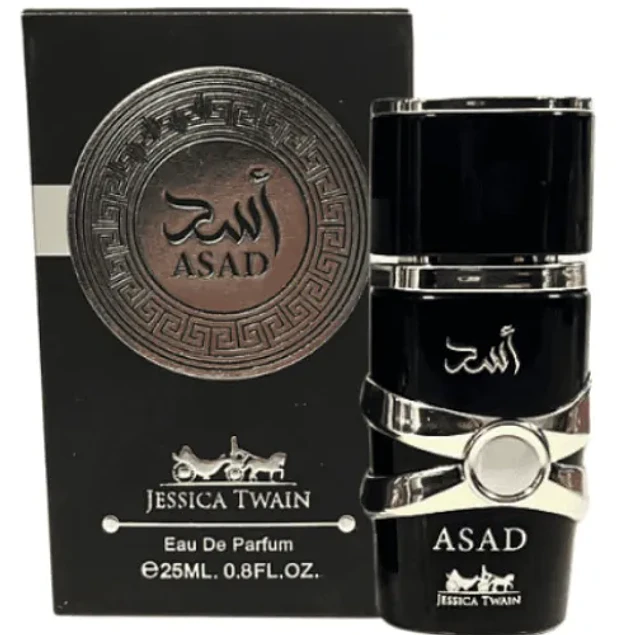 ASAD BLACK EDP 25 ML  FOR MEN - JESSICA TWAIN (INSPIRADO EN SAUVAGE ELIXIR)