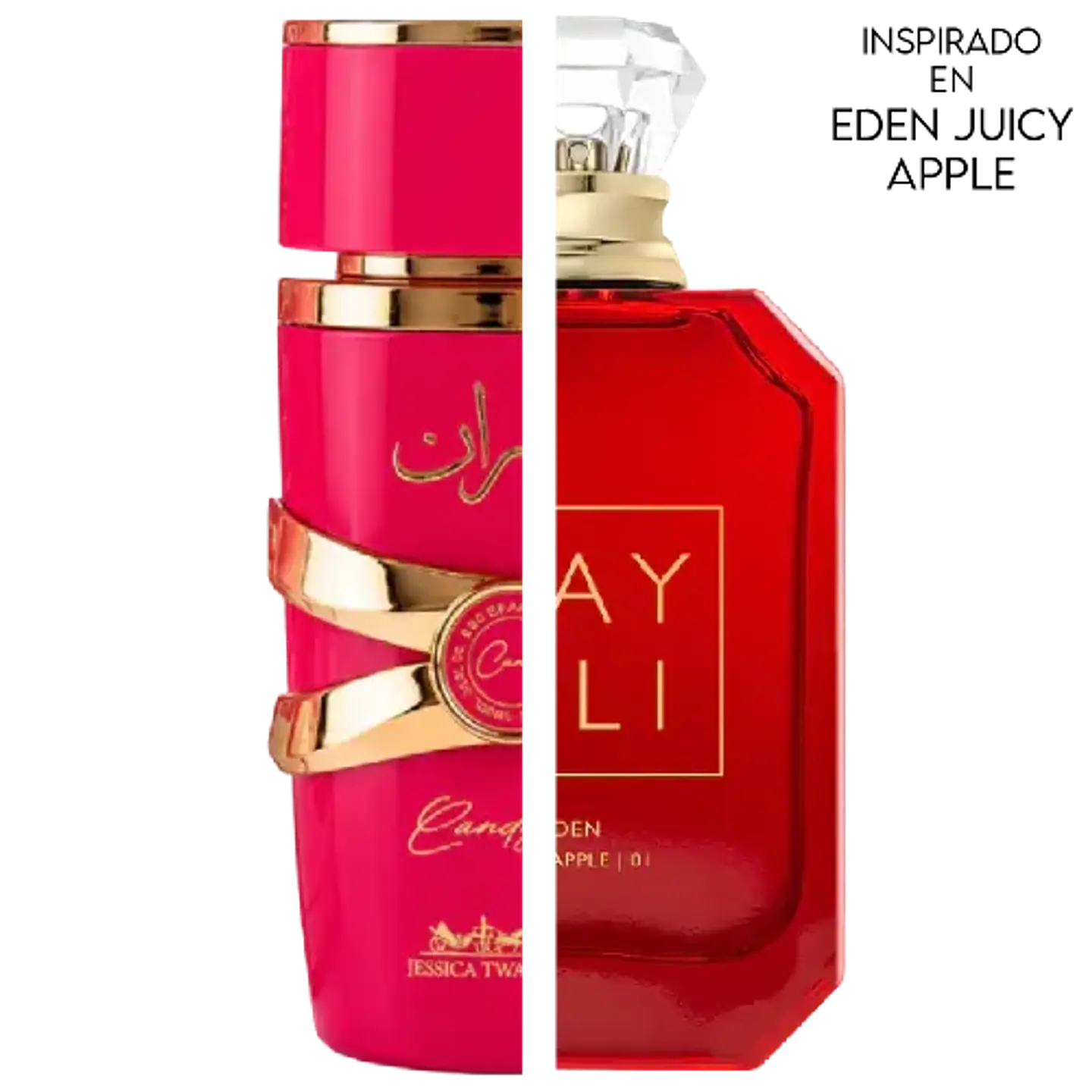 YARAN CANDY EDP 25 ML FOR WOMEN - JESSICA TWAIN (INSPIRADO EN EDEN JUICY APPLE) 2