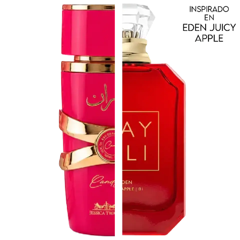 YARAN CANDY EDP 25 ML FOR WOMEN - JESSICA TWAIN (INSPIRADO EN EDEN JUICY APPLE) 2