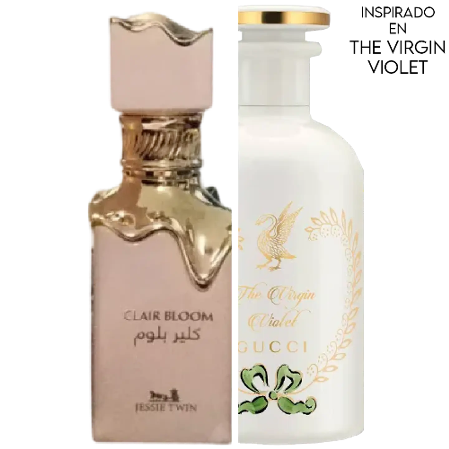 CLAIR BLOOM EDP 35 ML FOR WOMEN -  JESSIE TWIN (INSPIRADO EN THE VIRGIN VIOLET) 2