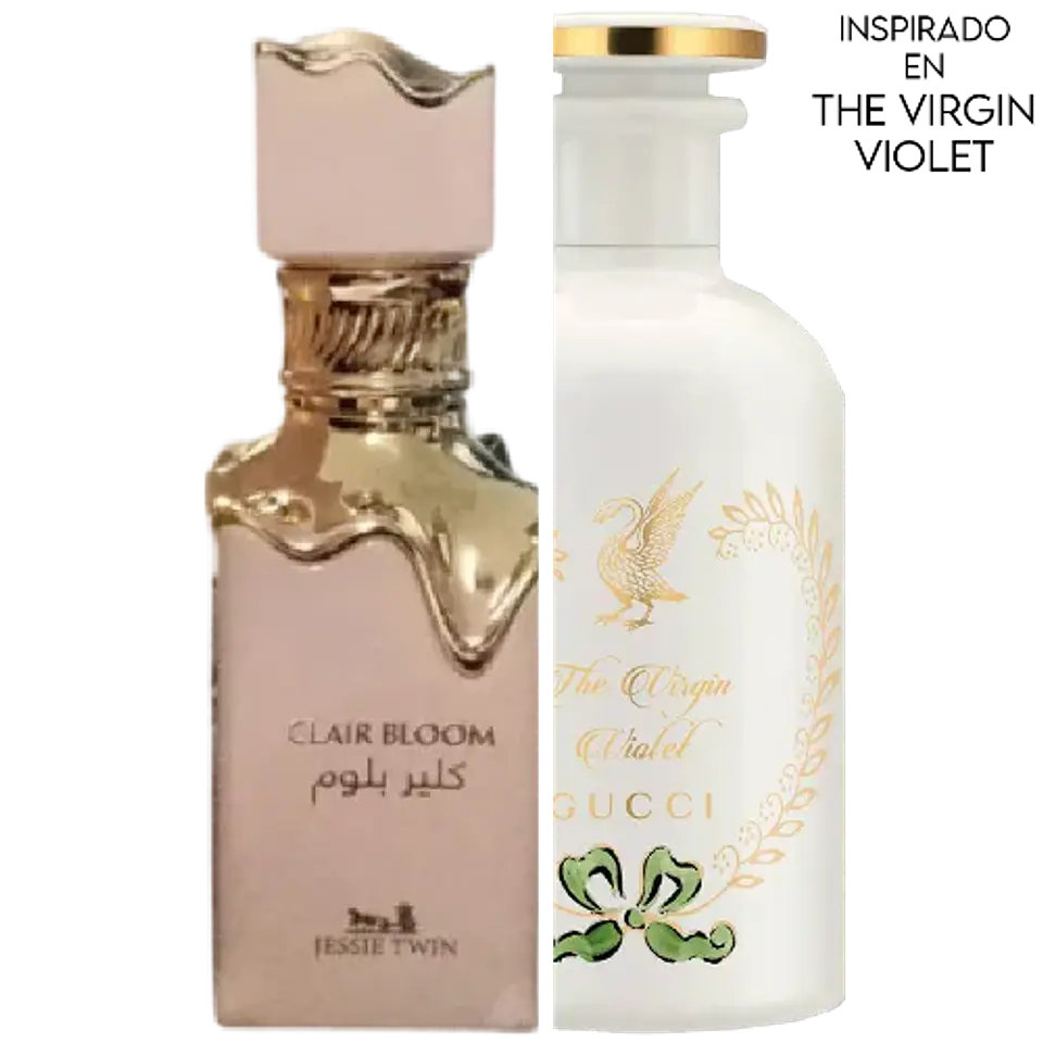CLAIR BLOOM EDP 35 ML FOR WOMEN -  JESSIE TWIN (INSPIRADO EN THE VIRGIN VIOLET) 2