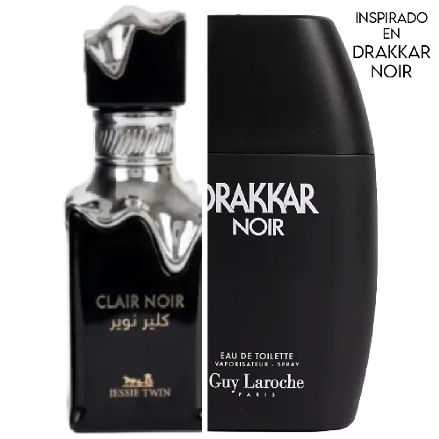 CLAIR NOIR EDP 35 ML - JESSIE TWIN (INSPIRADO EN DRAKKAR NOIR) 2