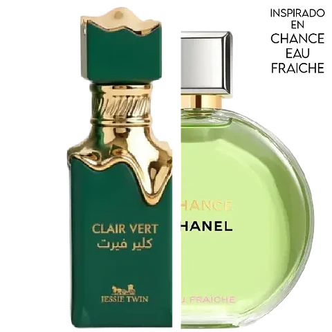 CLAIR VERT EDP  35 ML  -  JESSIE TWIN (INSPIRADO EN CHANCE EAU FRAÎCHE)