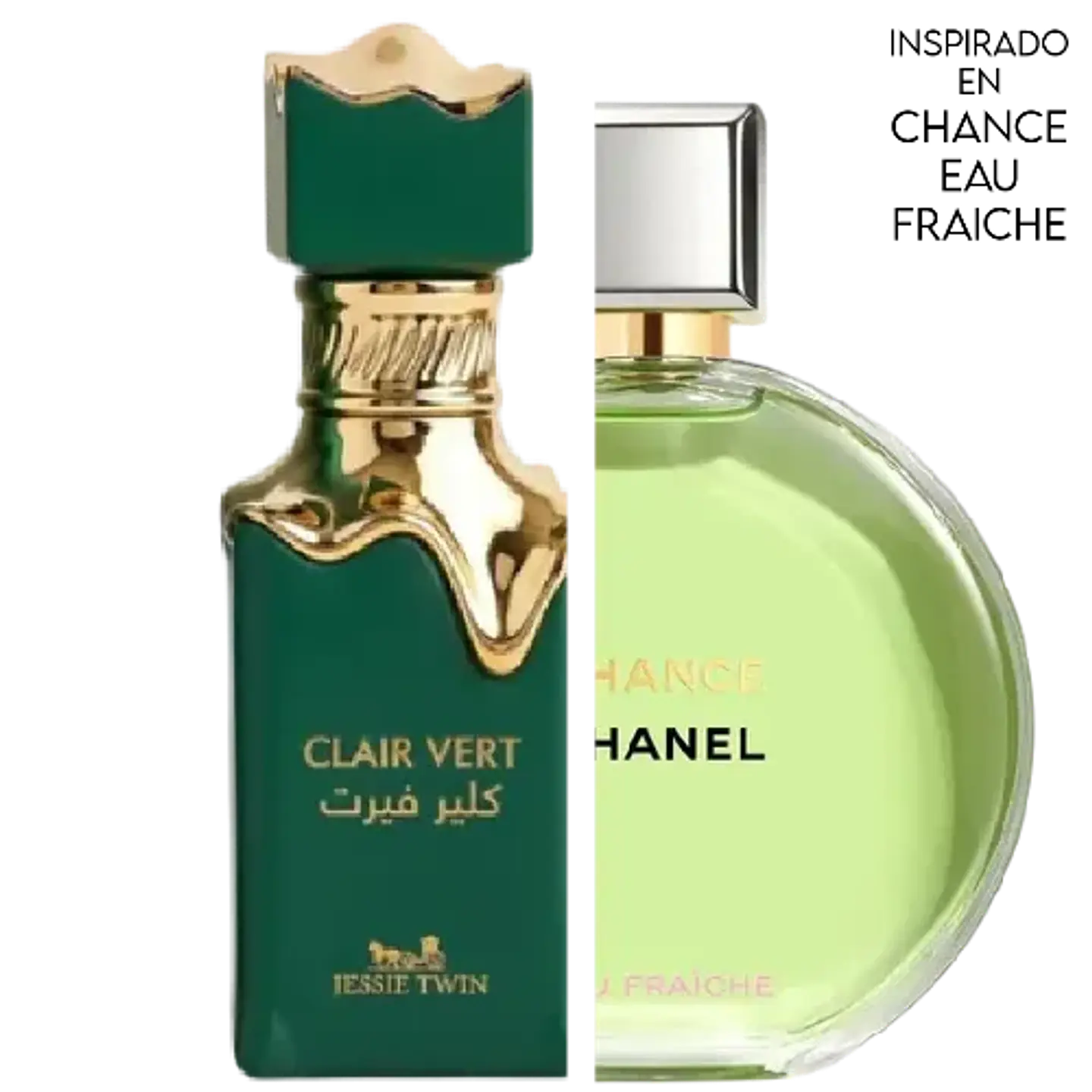 CLAIR VERT EDP  35 ML  -  JESSIE TWIN (INSPIRADO EN CHANCE EAU FRAÎCHE) 2