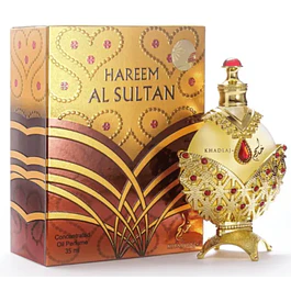  HAREEM AL SULTAN GOLD CONCENTRATED PERFUME OIL 35 ML  - KHADLAJ	(INSPIRADO EN CASSIOPEA)