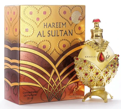  HAREEM AL SULTAN GOLD CONCENTRATED PERFUME OIL 35 ML  - KHADLAJ	(INSPIRADO EN CASSIOPEA)