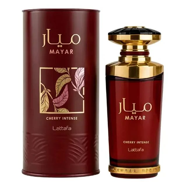 MAYAR CHERRY INTENSE EDP 100 ML UNISEX - LATTAFA (INSPIRADO EN BLACK OPIUM OVER RED)