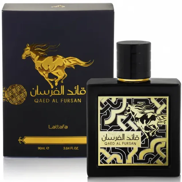 QAED AL FURSAN EDP 90 ML UNISEX -  LATTAFA (INSPIRADO EN BLACK XS)
