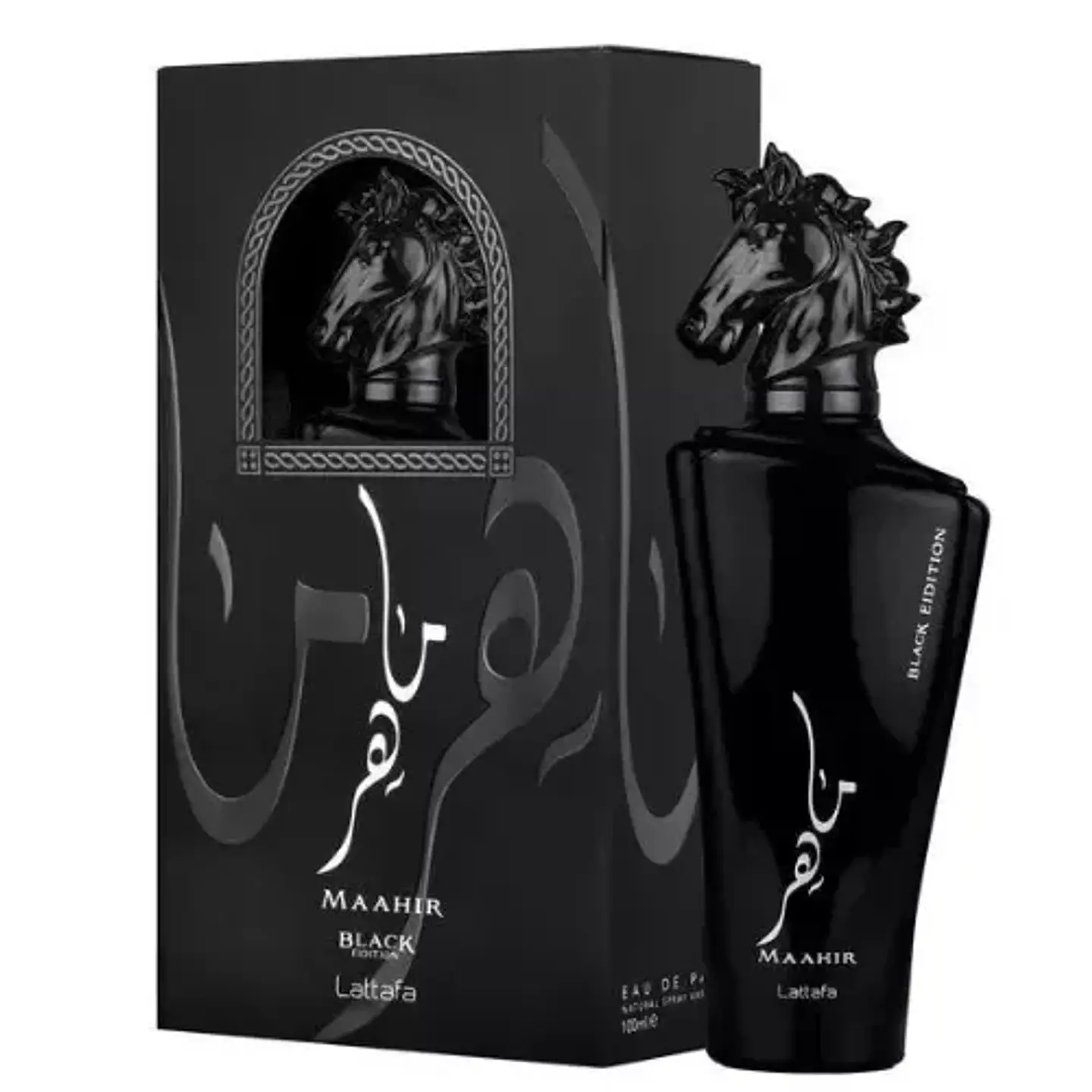 MAAHIR BLACK EDITION EDP 100 ML UNISEX - LATTAFA	(INSPIRADO EN TERRONI) 1