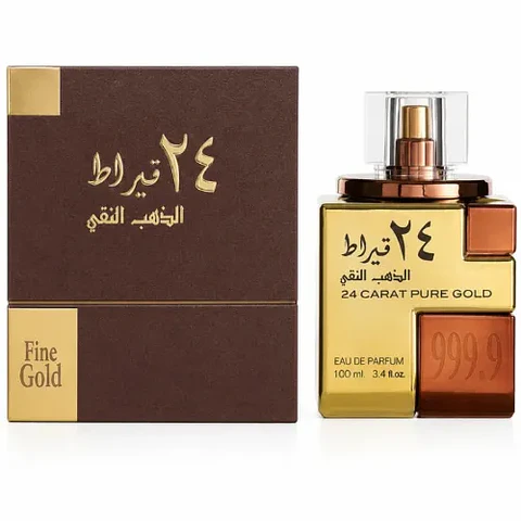 24 CARAT PURE GOLD UNISEX EDP 100 ML - LATTAFA