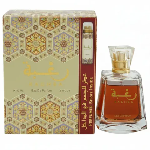 RAGHBA EDP 100 ML - LATTAFA (INSPIRADO EN 24 GOLD 24 SCENTSTORY)