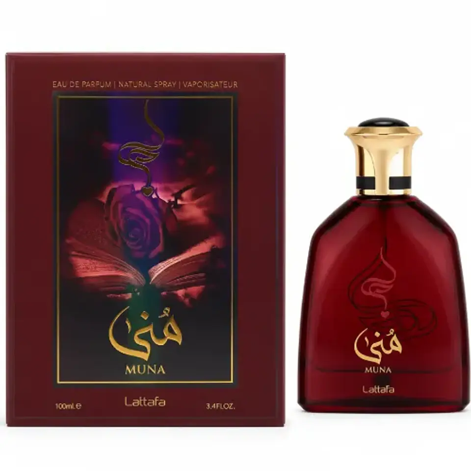 MUNA EDP 100 ML EDP UNISEX - LATTAFA (INSPIRADO EN WILD STRAWBERRY) 1
