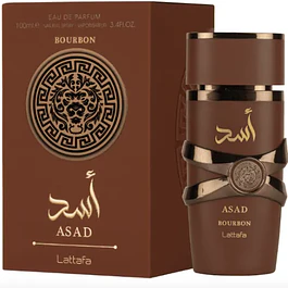 ASAD BOURBON EDP  100 ML - LATTAFA 	(INSPIRADO EN THE MOST WANTED EDP INTENSE)