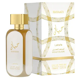 HAYAATI GOLD ELIXIR EDP 100 ML UNISEX - LATTAFA (INSPIRADO EN CODE PROFUMO)
