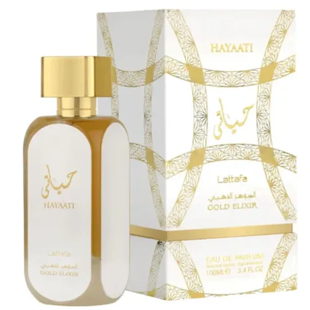 HAYAATI GOLD ELIXIR EDP 100 ML UNISEX - LATTAFA (INSPIRADO EN CODE PROFUMO)