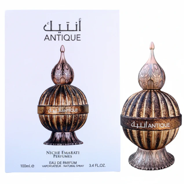ANTIQUE EDP 100 ML - NICHE EMARATI BY LATTAFA (INSPIRADO EN GRIS CHARNEL)
