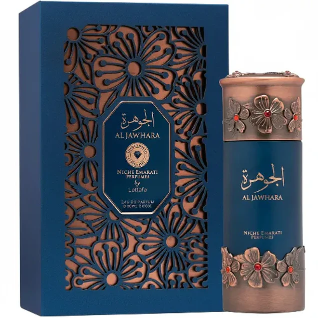 AL JAWHARA EDP 100 ML UNISEX - NICHE EMARATI BY LATTAFA (INSPIRADO EN PLUM IN COGNAC)
