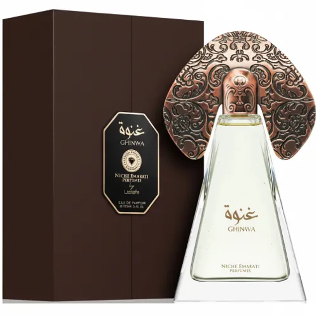 GHINWA EDP 100 ML UNISEX - NICHE EMARATI BY LATTAFA (INSPIRADO EN BACCARAT ROUGE 540)