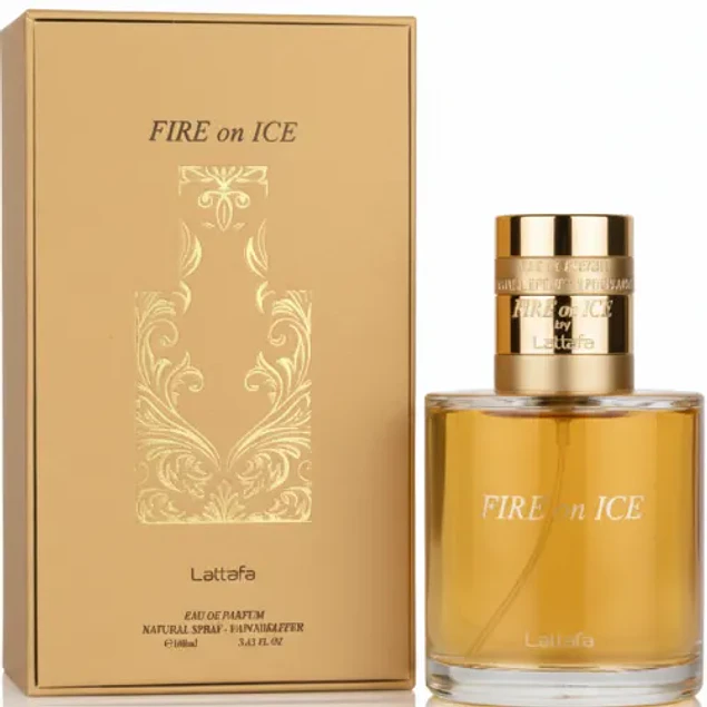 FIRE ON ICE EDP 110 ML UNISEX - LATTAFA (INSPIRADO EN ANGELS' SHARE PARADIS)