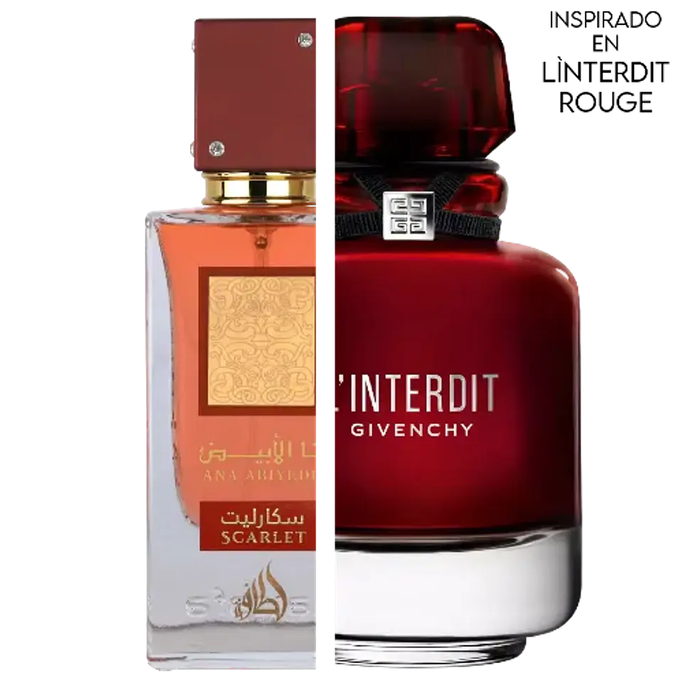 ANA ABIYEDH SCARLET EDP 60 ML FOR WOMEN - LATTAFA	(INSPIRADO EN L'INTERDIT ROUGE) 2