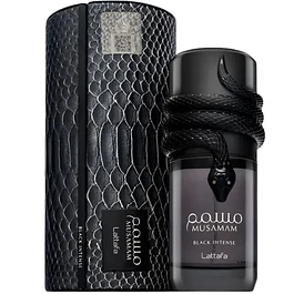 MUSAMAM BLACK INTENSE EDP 100 ML UNISEX - LATTAFA 	(INSPIRADO EN ARMANI CODE PROFUMO)