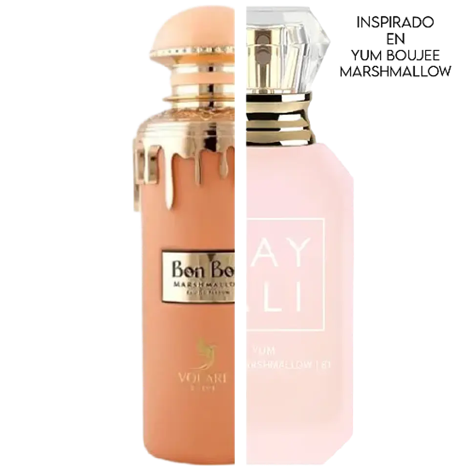 BON BON MARSHMALLOW  EDP 100 ML - VOLARE 307.	(INSPIRADO EN YUM BOUJEE MARSHMALLOW) 2